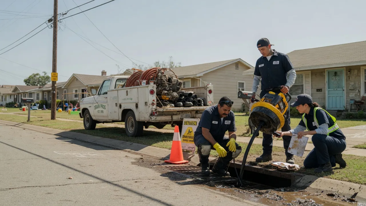 Drain Cleaning in Tipton, OK near me